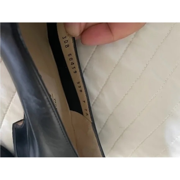 salvatore ferragamo kitten small heel with bow 7narrow Italy so darn cute carla - Picture 3 of 11